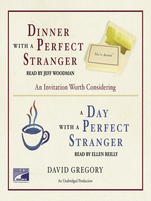 Dinner With a Perfect Stranger and Day With a Perfect Stranger - Audiobook